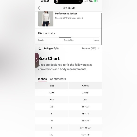 Lululemon Womens Cross Chill Performance Jacket Coat bone size XL NWT - Picture 11 of 11